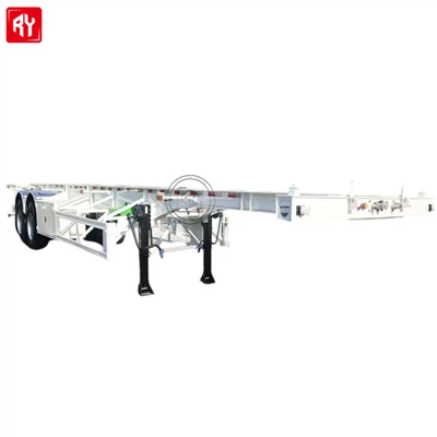 40 stôp oceľové kostrové podvozky kamión 2 nápravy